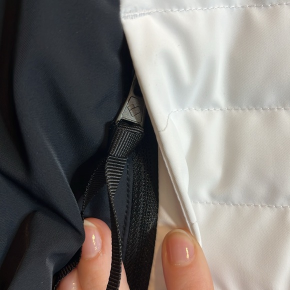 NWT Obermeyer Womens White/Brown/Black Colorblock Alta Jacket Size 4 - Picture 4 of 13